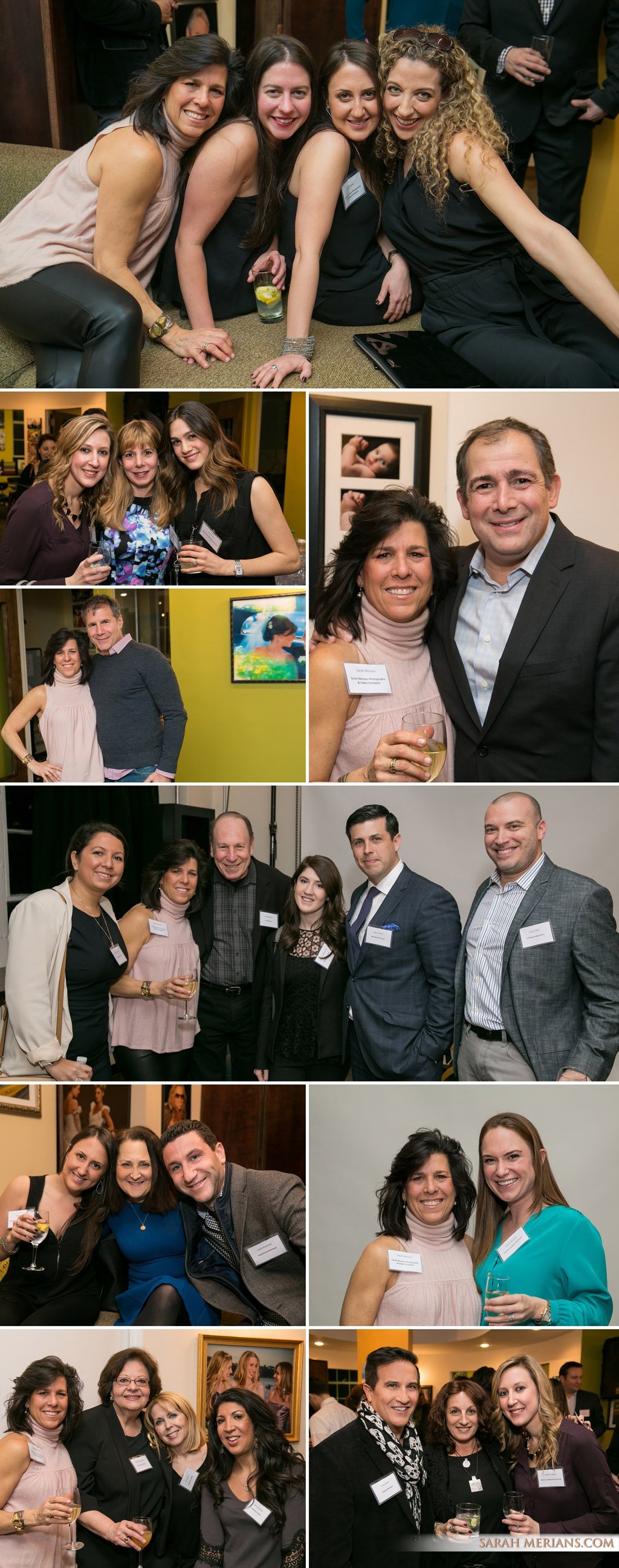 Danielle Bobbish of Curtain Up Events, Above and Beyond Catering, Arthur Backal, Ike Walkover, Evan Tyler of E3 Productions, Scott Klayman of Total Entertainment, The Hilton Pearl River team, Unique Musique, Lisa Jaffe Events